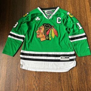 Reebok Blackhawks Towes Hockey Jersey